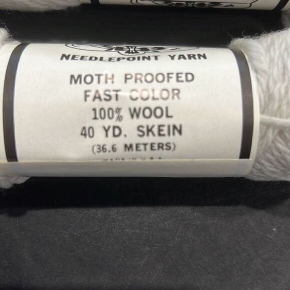 Elsa Williams Lot 12 Gray Needlepoint Yarn 40 yd Skeins 100% Wool Color 825 - Picture 4 of 5